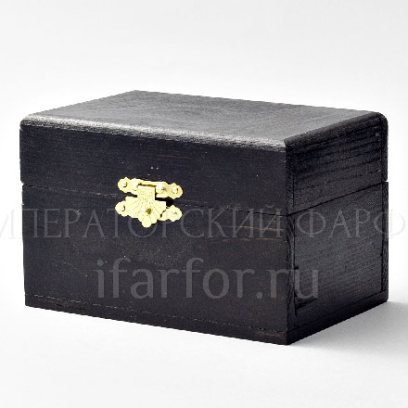 Шкатулка подарочная «Шкатулка подарочная черная» Форма: Шкатулка. Дерево. Масло. 150 x 102 мм.