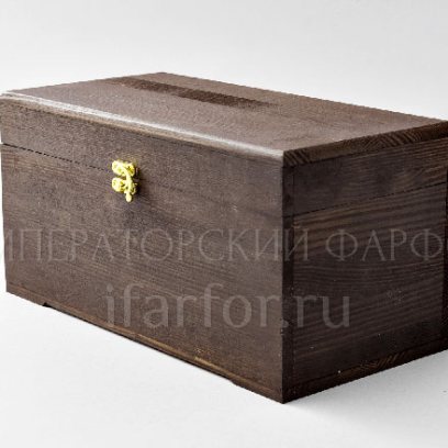 Шкатулка подарочная «Шкатулка подарочная. Палисандр» Форма: Шкатулка. Дерево. Масло. 280 x 140 x 140 мм.