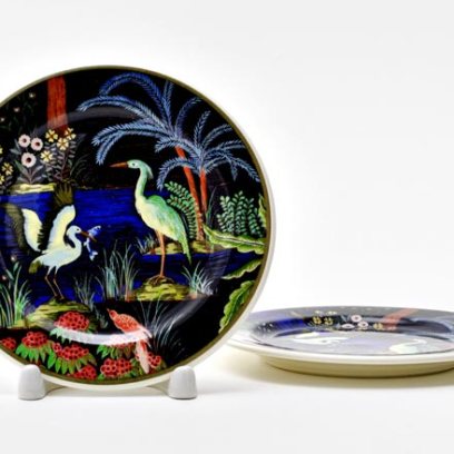 Набор мини тарелок десертный JARDIN DU PALAIS GIEN Шампань