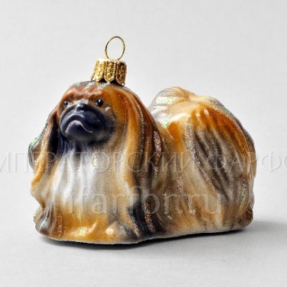 Елочная игрушка Пекинес