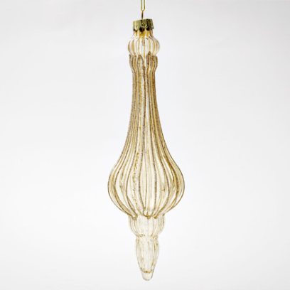 Елочная игрушка Веретено матовое