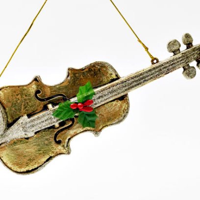Елочная игрушка Музыкальные инструменты. Скрипка