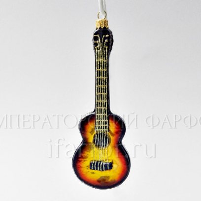 Елочная игрушка Музыкальные инструменты. Гитара