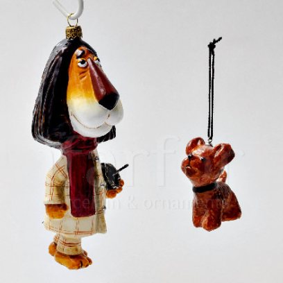 Набор елочных игрушек в подарочной коробке Лев Чандр и Тобик