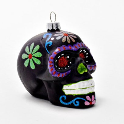 Елочная игрушка Череп 6