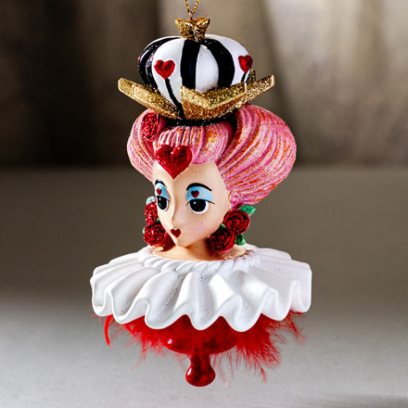 Елочная игрушка Королева в шляпе