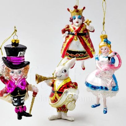 Набор елочных игрушек Алиса в стране чудес