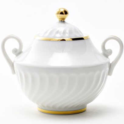 Сахарница Белоснежка Витая