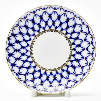 Блюдце Кобальтовая сетка Ленинградский