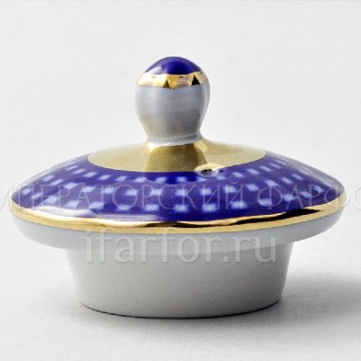 Крышка к заварочному чайнику Кобальтовая клетка Тюльпан