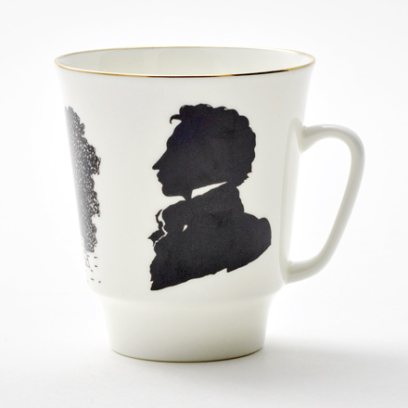 Чашка кофейная Русские писатели. Пушкин Майская