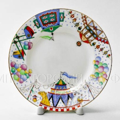 Тарелка мелкая Балет. Петрушка
