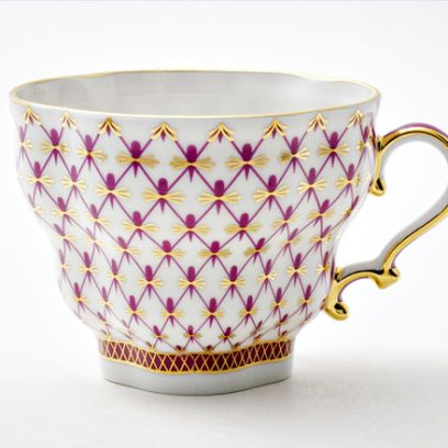 Чашка чайная Сетка-Блюз Подарочная-2