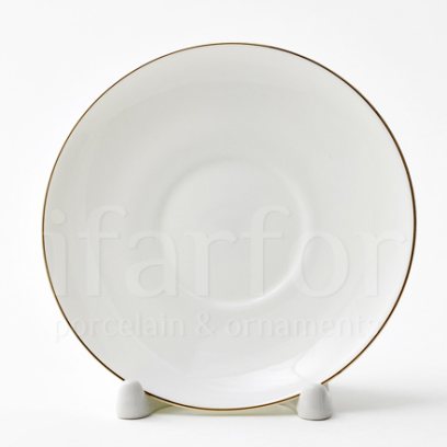 Блюдце кофейное Золотая лента Одуванчик