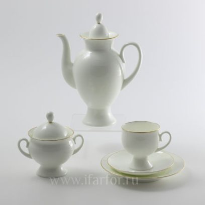 Сервиз кофейный Золотая лента 6/20 Классическая-2