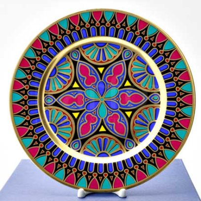 Декоративная тарелка в подарочной коробке Готическая 4