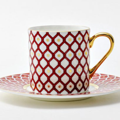 Чашка с блюдцем кофейная Скарлетт 1 1/2 Идиллия