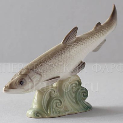 Скульптура Невская корюшка Зеленая волна