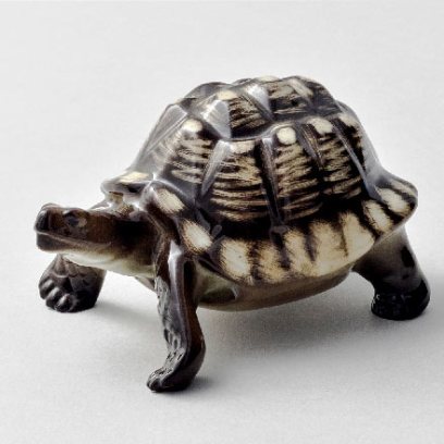 Скульптура Черепаха Темный панцирь