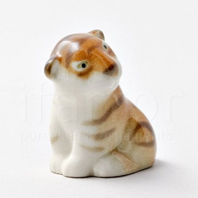 Скульптура Тигренок Тихоня Полосатый