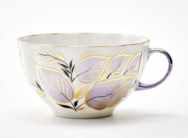 Чашка чайная Лунный сиреневый Тюльпан