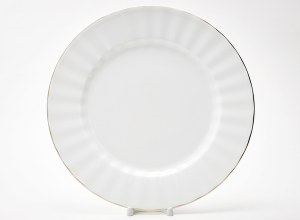 Тарелка плоская Платиновая лента 2