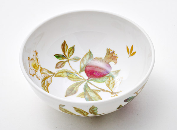 Bowl Garnets Morning