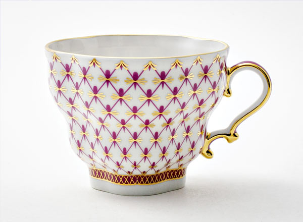 Чашка чайная Сетка-Блюз Подарочная-2