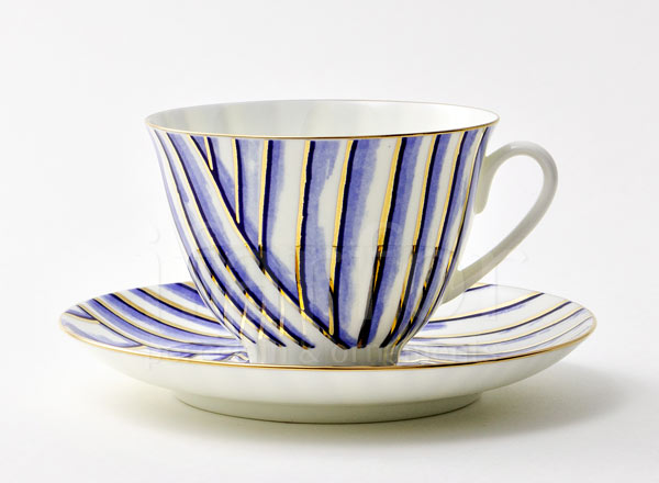 Чашка с блюдцем чайная Настроение. Pure Весенняя