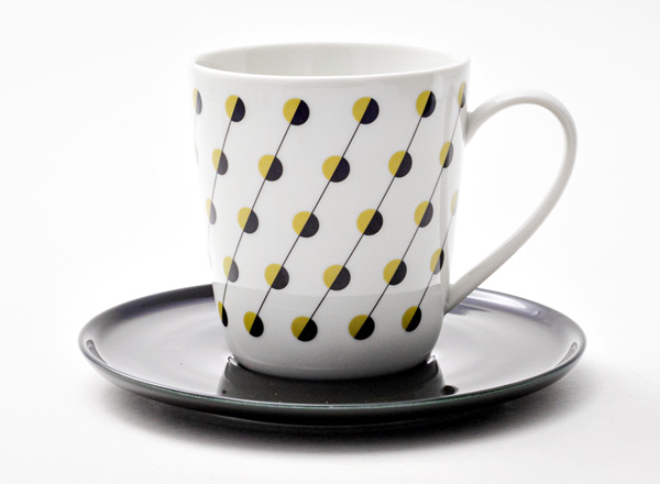 Чашка с блюдцем чайная Балтийский берег 2 Колокол