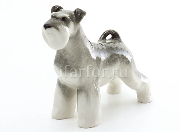 Sculpture Zwergschnauzer Daisy