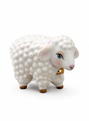 Елочная игрушка Овечка 1 37 x 50 мм.