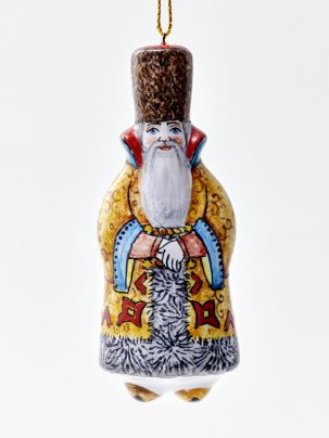 Елочная игрушка Боярин 35 x 93 мм.