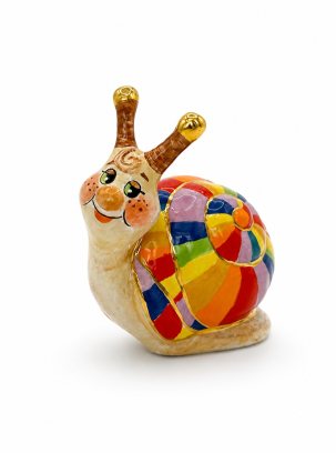 Елочная игрушка Улитка 60 x 75 мм.