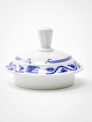 Крышка к чайнику Луковичный узор. Синий лук Натали