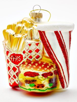 Елочная игрушка Happy Meal 85 x 100 мм.