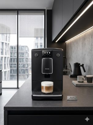 Автоматическая кофемашина зерновая с капучинатором Nivona CafeRomatica NICR 759, цветной дисплей, капучино одной кнопкой, индивидуальные рецепты