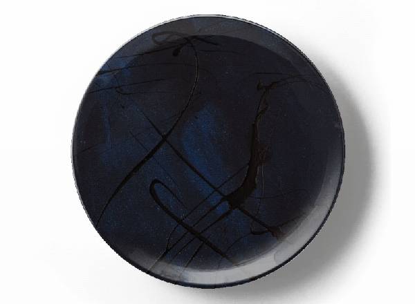 Декоративная тарелка Грег Ван Дайк Темная композиция 1