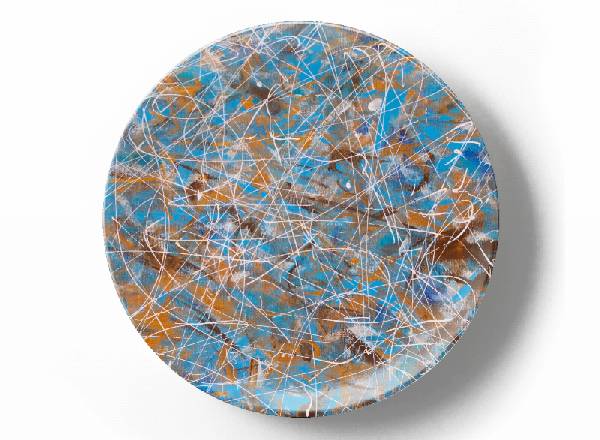 Декоративная тарелка Грег Ван Дайк Песок и вода