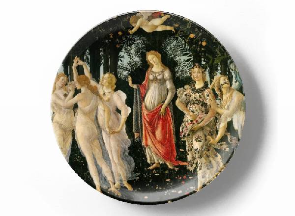 Decorative plate Sandro Botticelli Весна