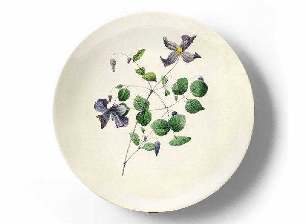 Декоративная тарелка Пьер Жозеф Редуте Ломонос фиолетовый