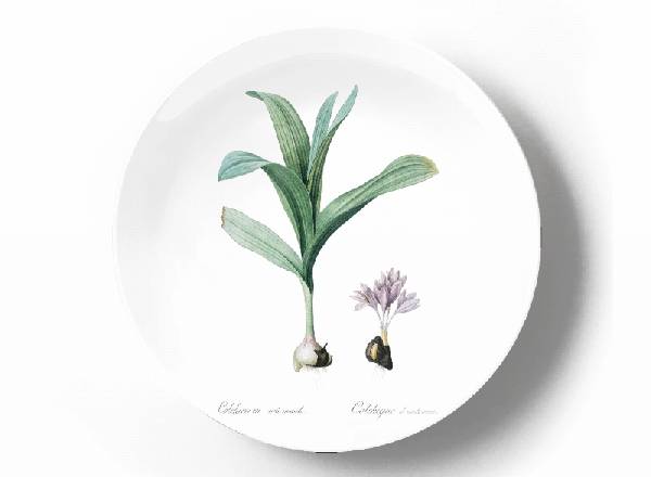 Декоративная тарелка Пьер Жозеф Редуте Осенний крокус