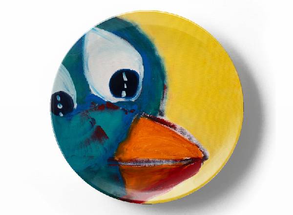 Decorative plate Greg Van Dyke It is delicious