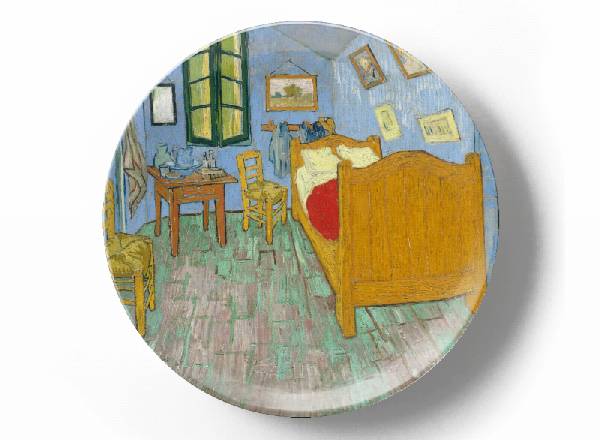 Декоративная тарелка Винсент Ван Гог Спальня в Арле