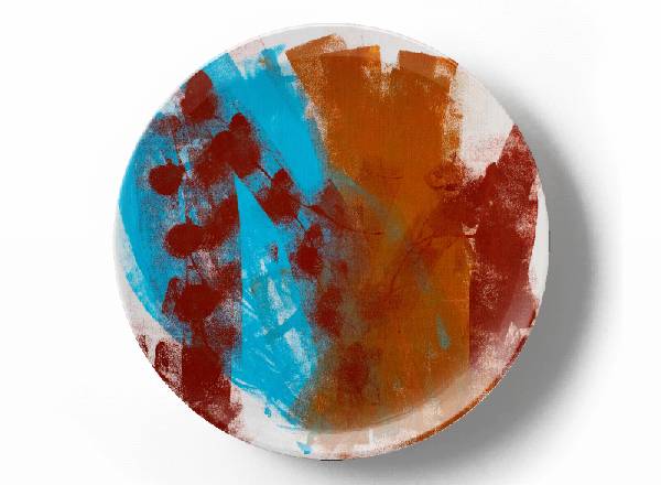 Decorative plate Greg Van Dyke A wonderful era