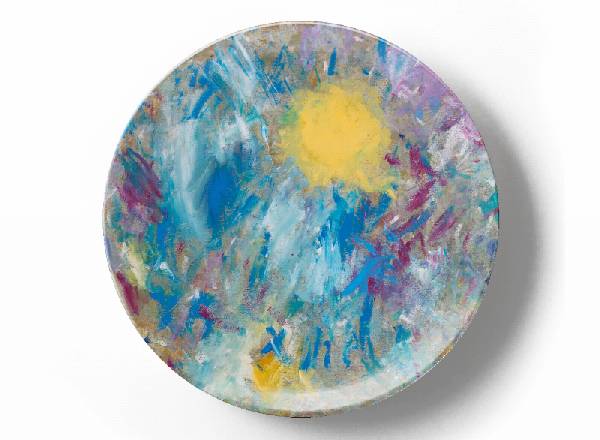 Decorative plate Greg Van Dyke Dawn