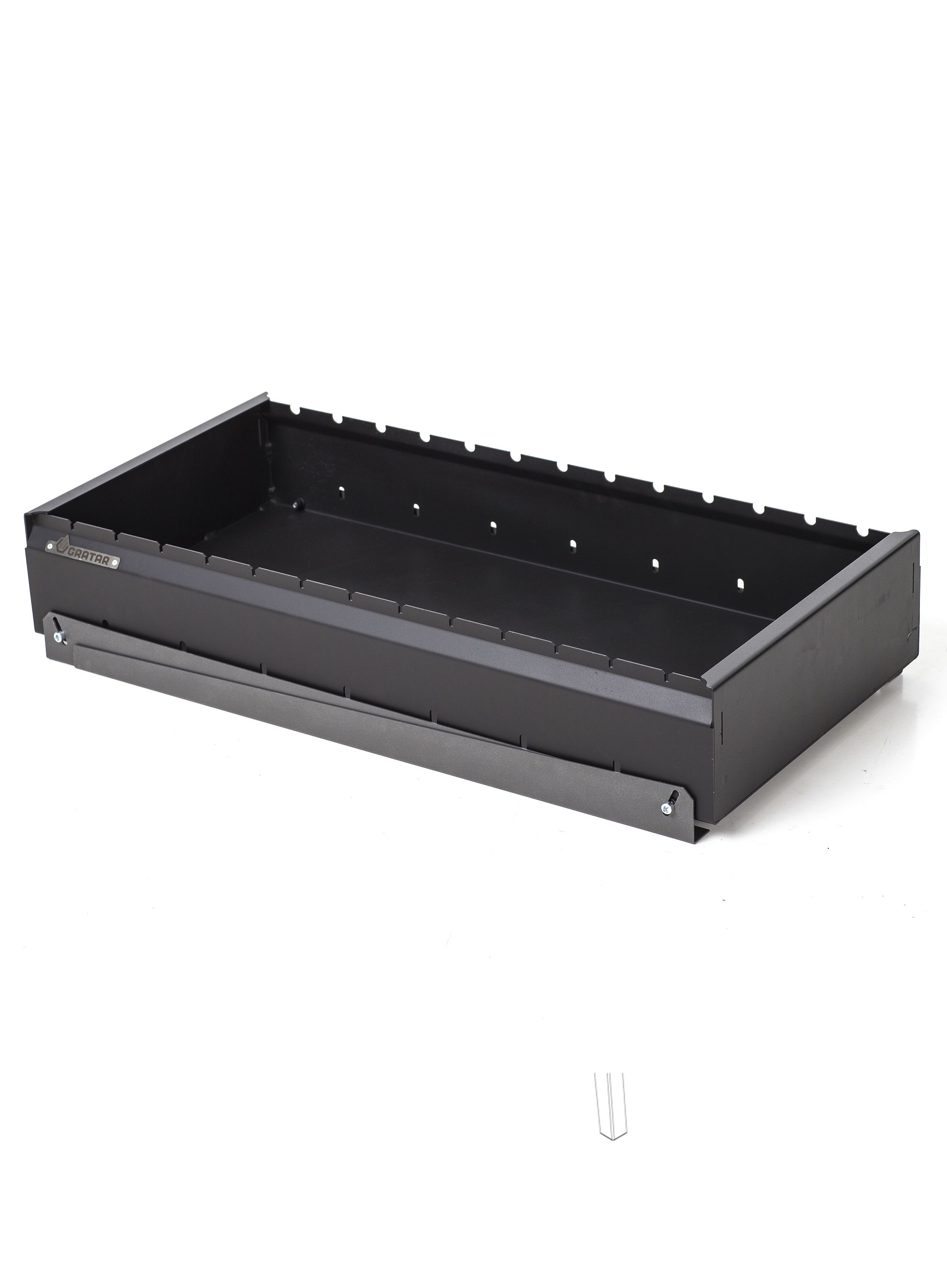 Мангал складной с боковой полкой