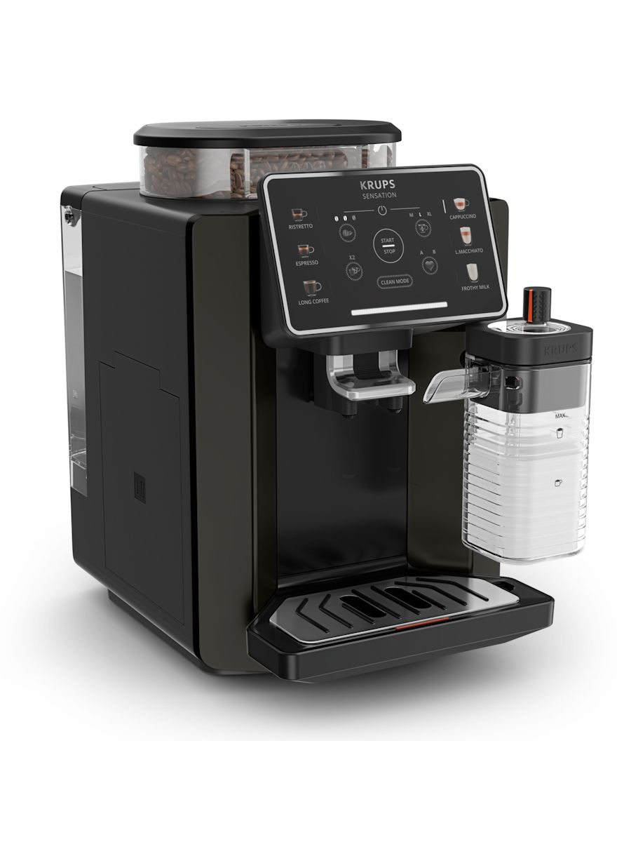 Кофемашина автоматическая Krups Sensation Milk M50 EA912910 Автоматический капучинатор, 6 напитков