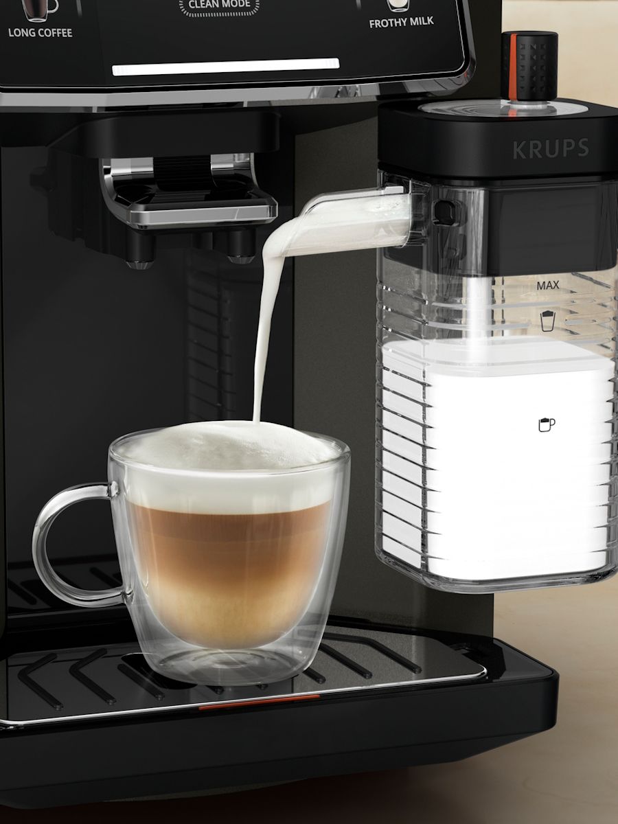 Кофемашина автоматическая Krups Sensation Milk M50 EA912910 Автоматический капучинатор, 6 напитков