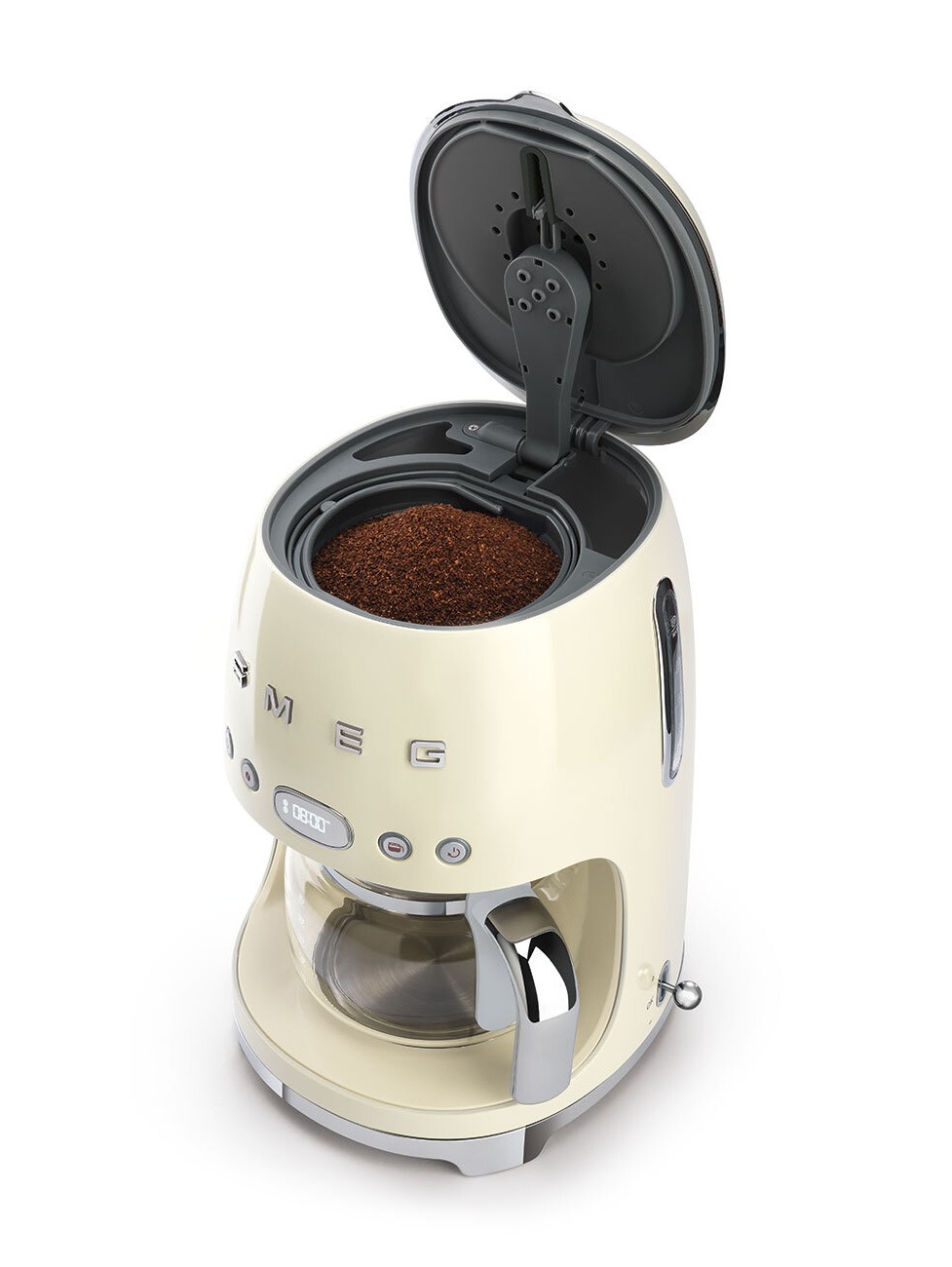 Капельная кофеварка SMEG DCF02CREU Цвет кремовый глянцевый